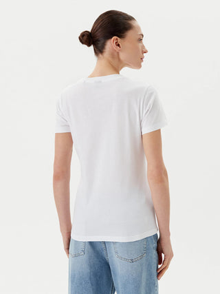 BOSS T-shirt Dam – Vit Premium T-shirt med logo Esogo 2