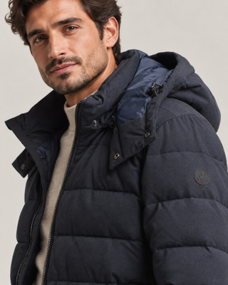 Save The Duck Constantin Padded Flannel Jacket