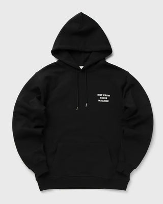 LE HOODIE SLOGAN Black