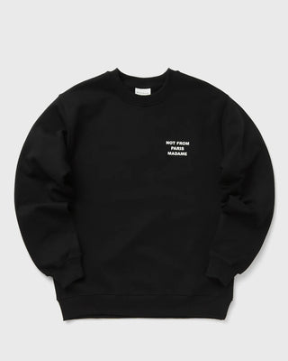 LE SWEATSHIRT SLOGAN Black