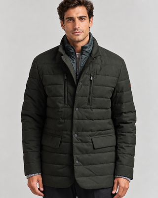 Save The Duck Felipe Padded Flannel Jacket