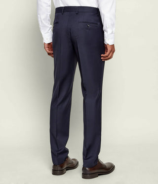 BOSS H-Huge Dubbelknäppt Kostym Navy Herr