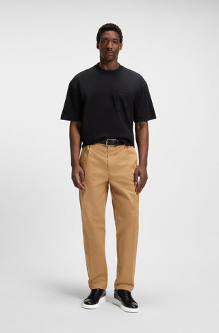 BOSS Bulton Runn Läder Sneakers Herr 001 Black