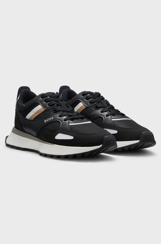 BOSS Sneakers Jonah Runn – Svarta Running Trainers med EVA-sula