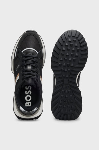 BOSS Sneakers Jonah Runn – Svarta Running Trainers med EVA-sula