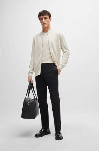 Palano Zip Through Beige