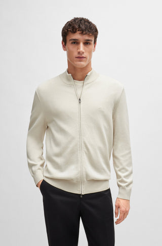 Palano Zip Through Beige