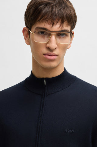 Palano Zip Through Dark Blue