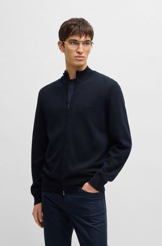 Palano Zip Through Dark Blue