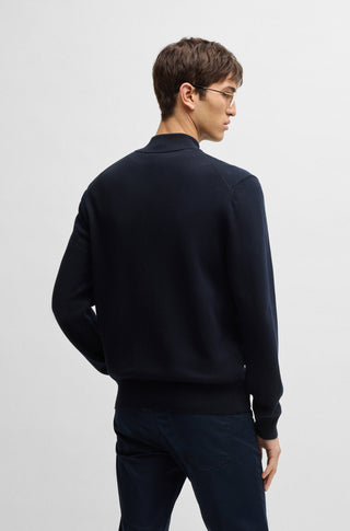Palano Zip Through Dark Blue