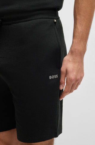 Waffle Shorts Black