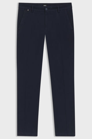 H Kaiton Slim Fit Byxor - Strukturerad Bomull Dark Blue