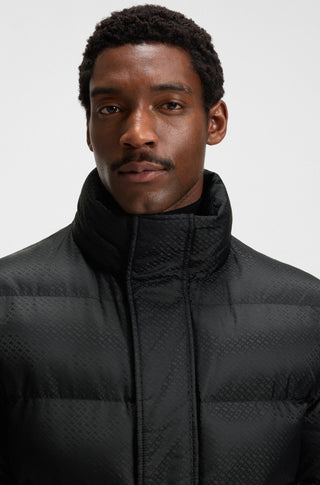 BOSS Corbinian Jacket Herr – Vattenavvisande Monogram Black