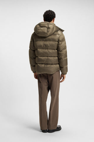 BOSS Corbinian Jacket Herr – Vattenavvisande Monogram Open Brown