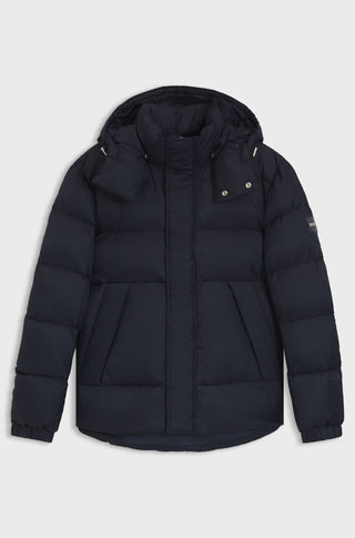BOSS Corbinian Jacket Herr – Vattenavvisande Monogram Dark Blue