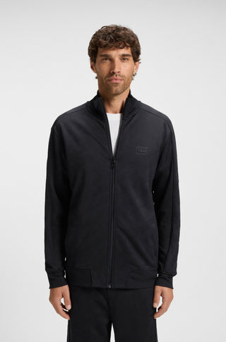 Boss SW Mirror Zip Hoodie Dark Blue