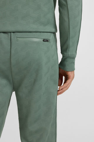 Boss Straight Joggers Open Green