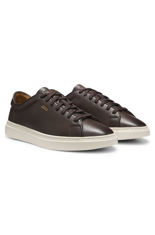BOSS Kieran Tenn Sneakers i Läder Herr