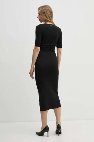 Calvin Klein Klänning Dam – Jersey Metal Midi Dress