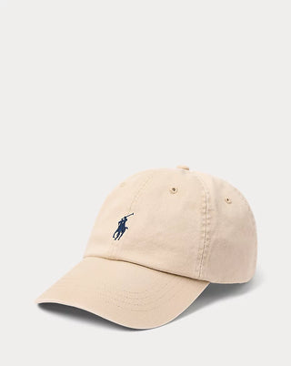 Cotton Chino Baseball Cap Beige