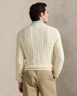 Ralph Lauren Cable Knit Tröja Beige Herr
