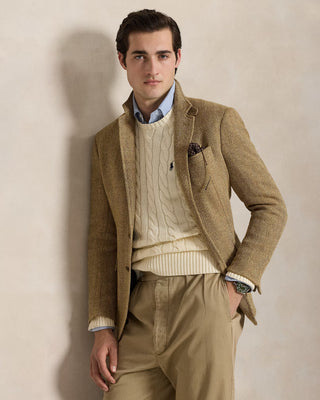 Ralph Lauren Cable Knit Tröja Beige Herr