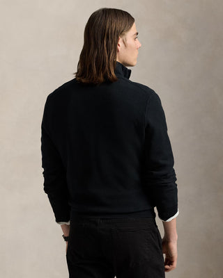 Ralph Lauren Quarter Zip Svart Herr