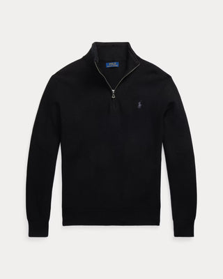 Ralph Lauren Quarter Zip Svart Herr