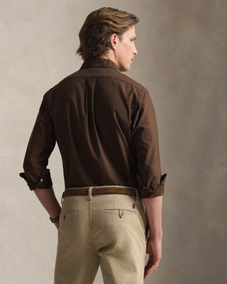Polo Ralph Lauren Oxfordskjorta Custom Fit Brun Herr