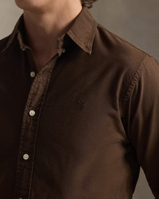 Polo Ralph Lauren Oxfordskjorta Custom Fit Brun Herr