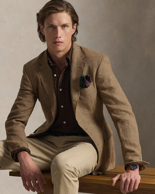 Polo Ralph Lauren Oxfordskjorta Custom Fit Brun Herr
