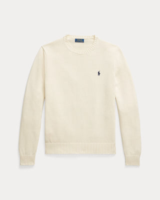 Polo Ralph Lauren Cotton Crewneck Sweater Beige