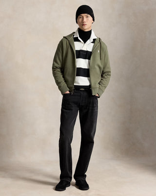Polo Ralph Lauren Double-Knit Full-Zip Hoodie Army Grön