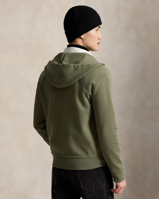 Polo Ralph Lauren Double-Knit Full-Zip Hoodie Army Grön