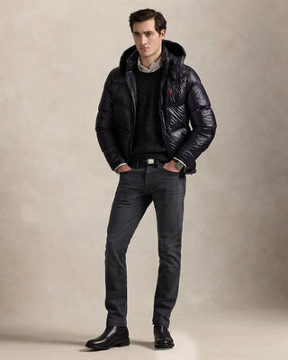 Ralph Lauren The Gorham Glossed Down Jacket Svart Herr