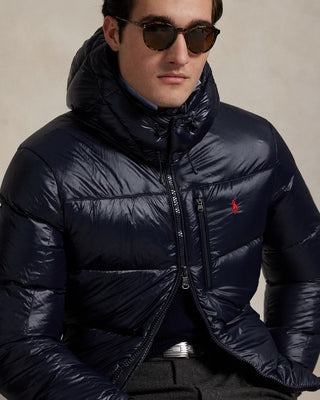 Ralph Lauren The Gorham Glossed Down Jacket Mörk Blå Herr
