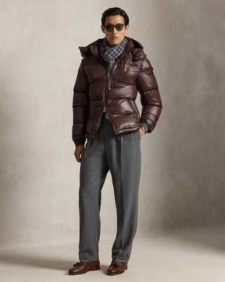 Polo Ralph Lauren Gorham Glossed Dunjacka Brun Herr