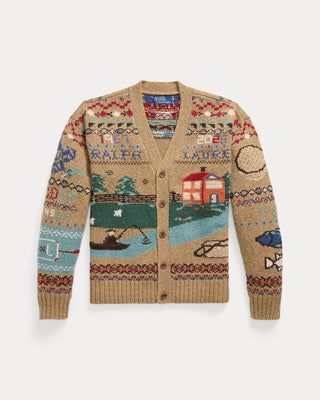 Polo Ralph Lauren Scenic Wool Cardigan