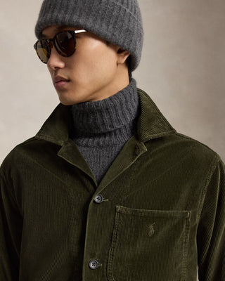 Polo Ralph Lauren Corduroy Overshirt Army Herr