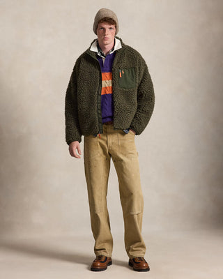Polo Ralph Lauren High-Pile Fleece Jacket Grön