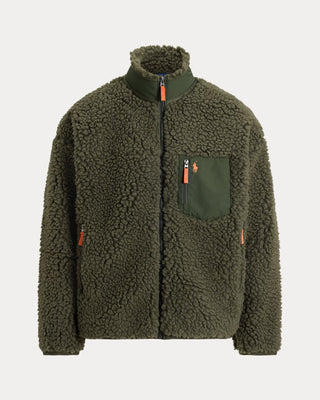 Polo Ralph Lauren High-Pile Fleece Jacket Grön