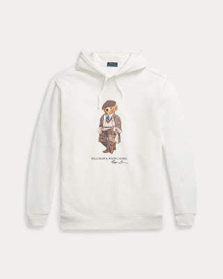 Ralph Lauren Polo Bear Hoodie Vit Herr