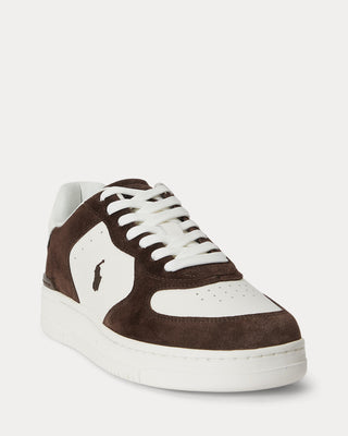 Polo Ralph Lauren Masters Court Leather &amp; Suede Sneakers