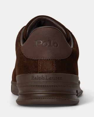 Polo Ralph Lauren Heritage Court II Suede Skor Bruna