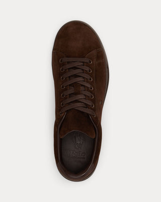 Polo Ralph Lauren Heritage Court II Suede Skor Bruna