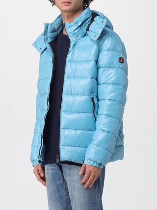 Save The Duck Florian Puffer Jacket Man Bay Blue