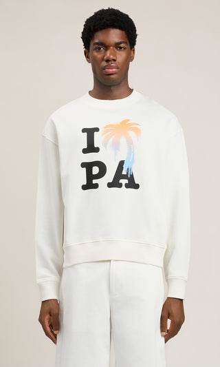 Palm Angels I Love PA Sweatshirt Herr Off White