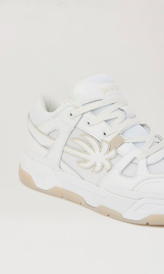Palm Angels Palm Court Sneaker Herr Vit