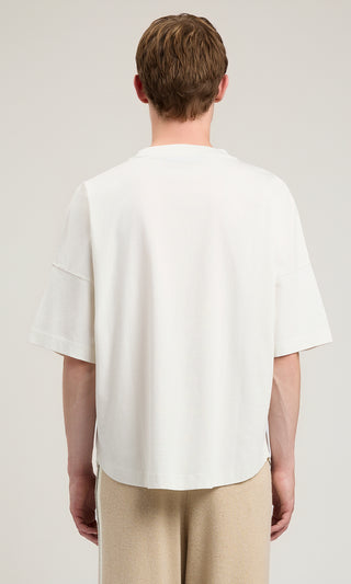 Palm Angels Bear Print T-Shirt Herr Off White